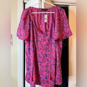 Lane Bryant pink top